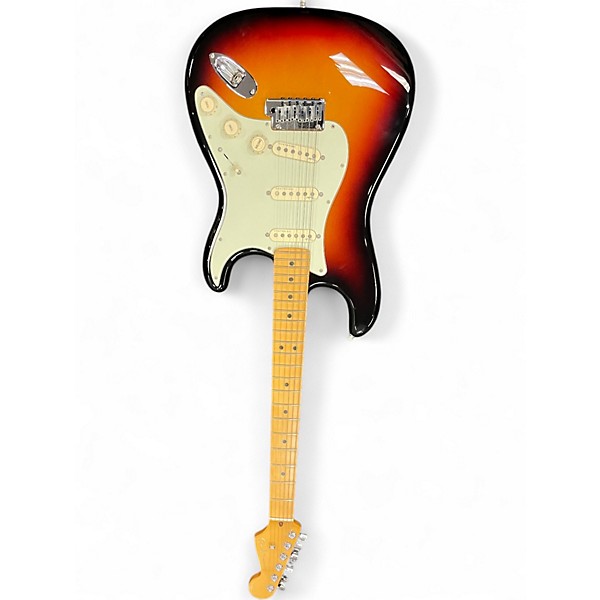 Used 2021 Fender American Ultra Stratocaster ULTRABURST Solid Body Electric Guitar
