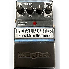 Used 2018 DigiTech XMM Metal Master Heavy Metal Distortion Effect Pedal