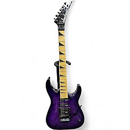 Used Jackson JS32Q DKA Transparent purple burst Solid Body Electric Guitar