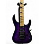 Used Jackson JS32Q DKA Transparent purple burst Solid Body Electric Guitar