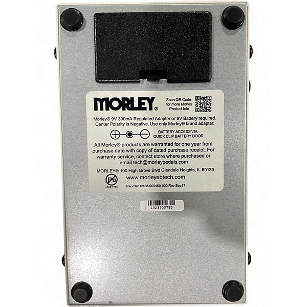 Used Morley SKELETON MINI WAH Effect Pedal