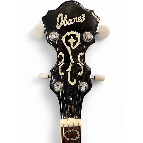 Used Ibanez 5 STRING BANJO Natural Banjo