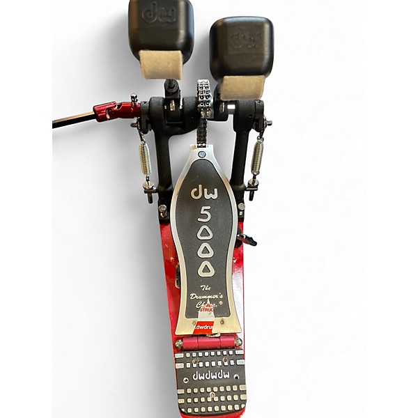 Used DW 5000 Series Double Double Bass Drum Pedal