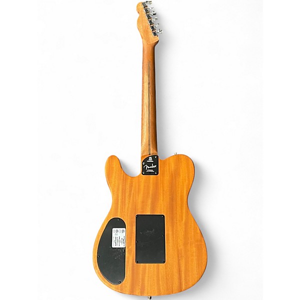 Used 2023 Fender American Acoustasonic Telecaster Brown Sunburst Acoustic Electric Guitar