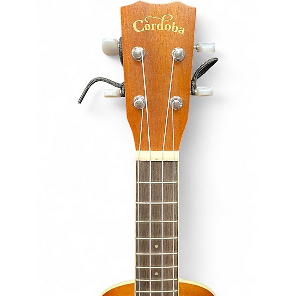 Used Cordoba 15CM Concert Edge Burst Ukulele