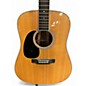 Used Martin D35 Left Handed Natural Acoustic Guitar