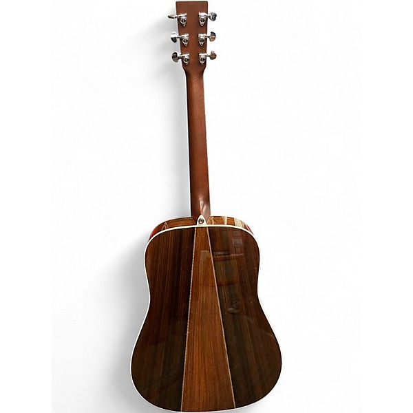 Used Martin D35 Left Handed Natural Acoustic Guitar