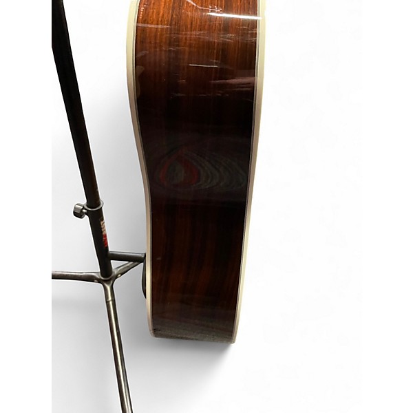 Used Martin D35 Left Handed Natural Acoustic Guitar