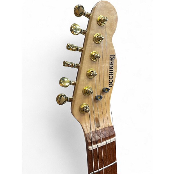 Used Occhineri CUSTOM Natural Solid Body Electric Guitar