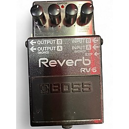 Used BOSS RV6 Digital Reverb Effect Pedal