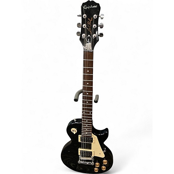 Used Epiphone Les Paul 100 Bolt On Black Solid Body Electric Guitar