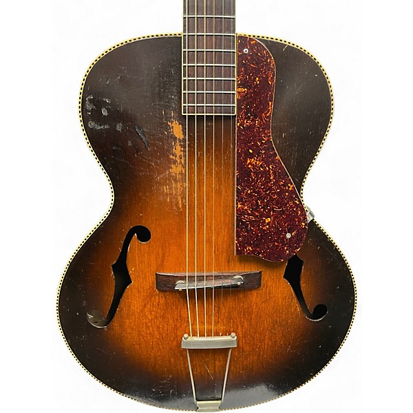 Vintage 1930s Kalamazoo KG32 2 Color Sunburst Acoustic Guitar