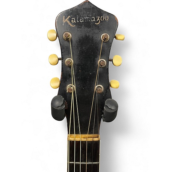 Vintage 1930s Kalamazoo KG32 2 Color Sunburst Acoustic Guitar