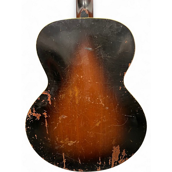 Vintage 1930s Kalamazoo KG32 2 Color Sunburst Acoustic Guitar