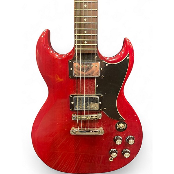Used Samick Torino Red Solid Body Electric Guitar