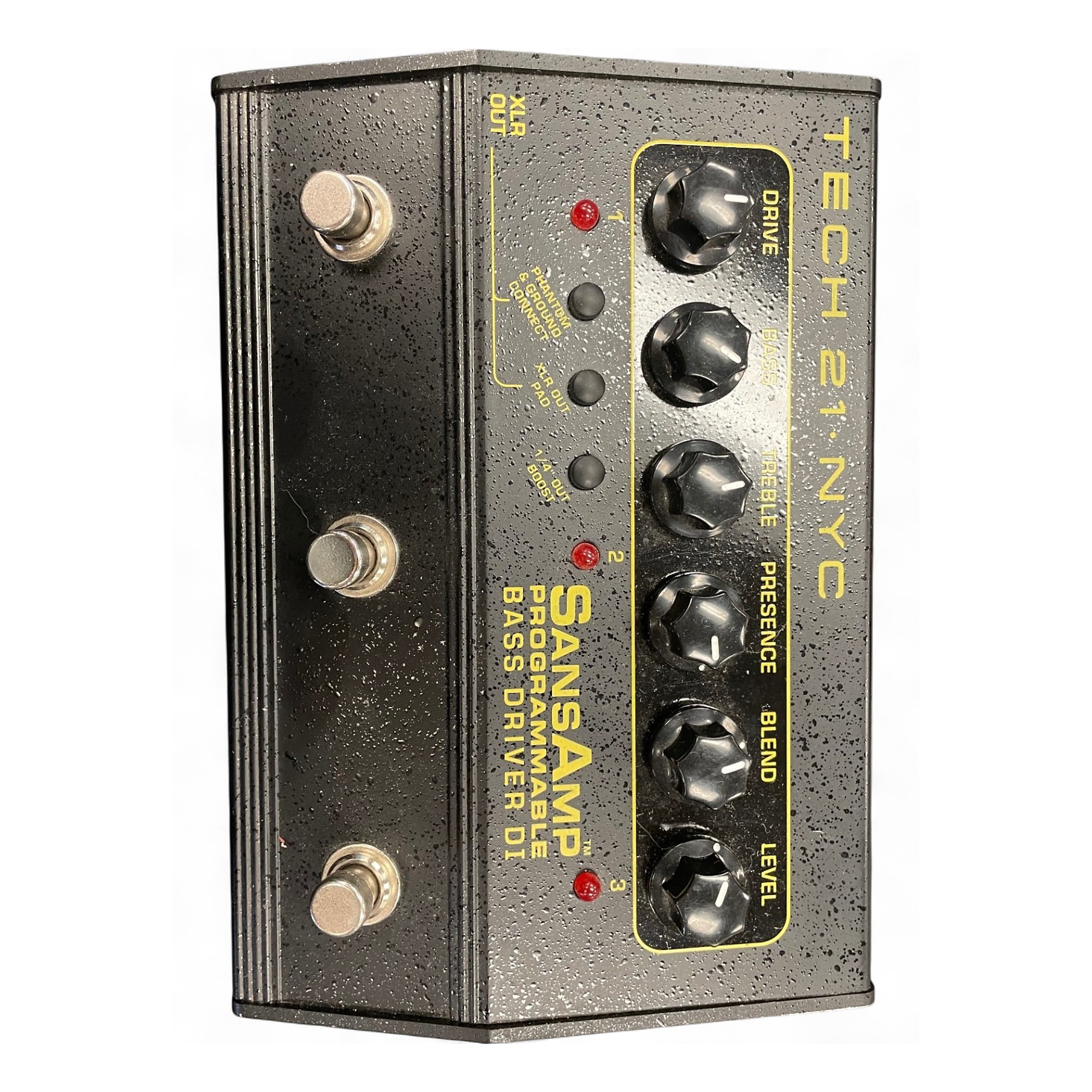 Used Tech 21 Sansamp PBDR Bass Driver DI Bass Effect Pedal