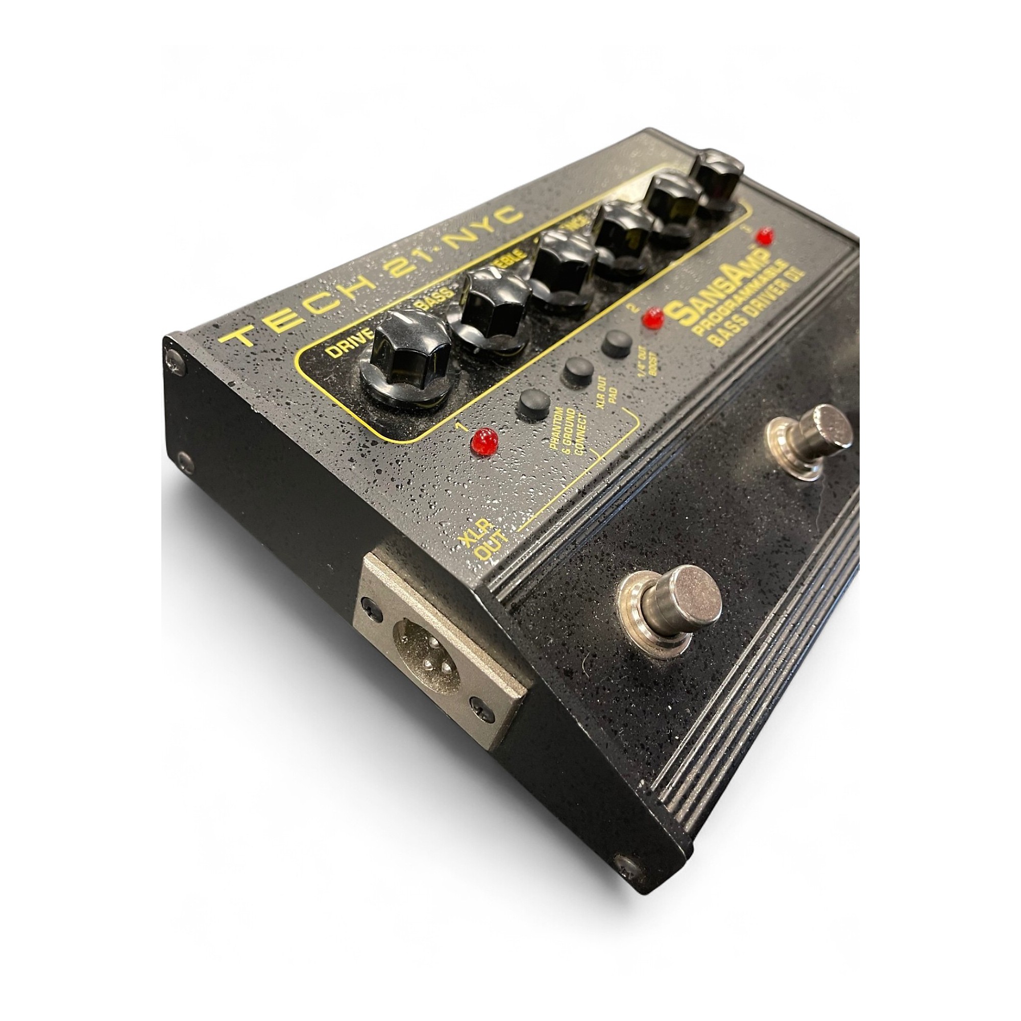 Used Tech 21 Sansamp PBDR Bass Driver DI Bass Effect Pedal