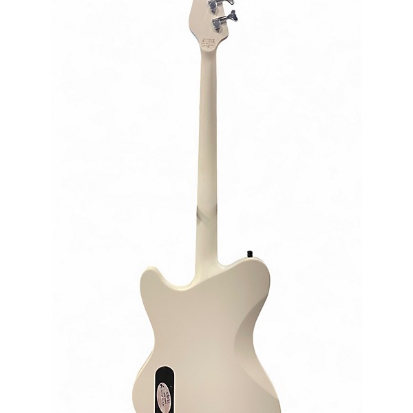 Used Schecter Guitar Research Ultra Bass IV White Electric Bass Guitar