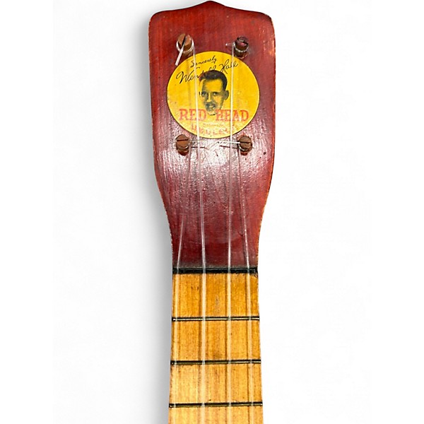 Used Regal RED HEAD Natural Ukulele