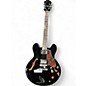 Used 1999 Epiphone Dot Black Hollow Body Electric Guitar thumbnail