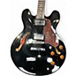 Used 1999 Epiphone Dot Black Hollow Body Electric Guitar