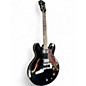 Used 1999 Epiphone Dot Black Hollow Body Electric Guitar