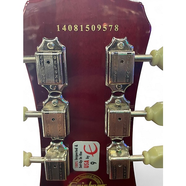 Used Epiphone Slash Rosso Corsa Les Paul Standard Candy Apple Red Solid Body Electric Guitar