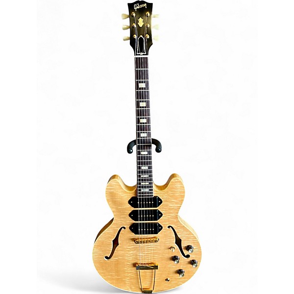 Used 2024 Gibson Custom M2M 1964 ES-335 Figured P-90 VOS Antique Natural Hollow Body Electric Guitar