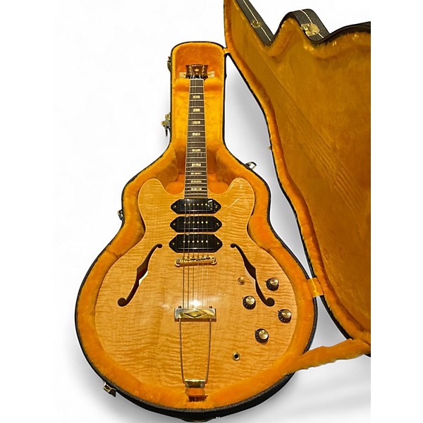 Used 2024 Gibson Custom M2M 1964 ES-335 Figured P-90 VOS Antique Natural Hollow Body Electric Guitar