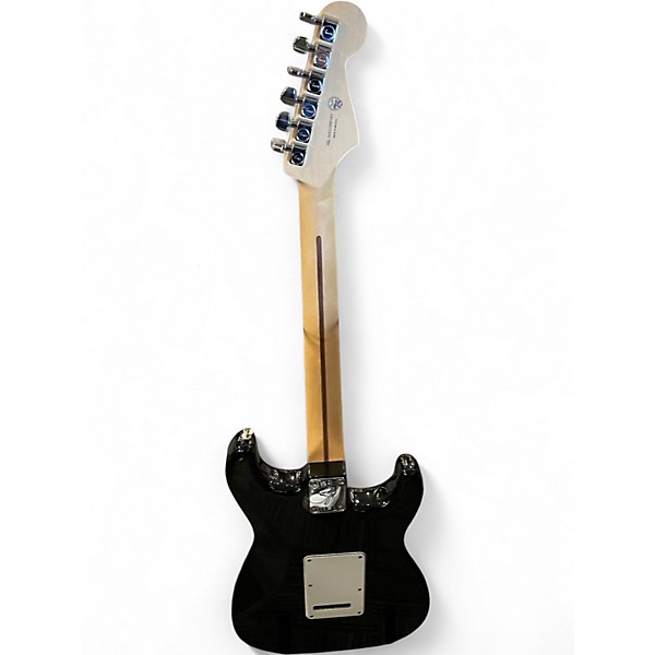 Used 2021 Fender Player Stratocaster Left Handed Black Solid Body Electric Guitar