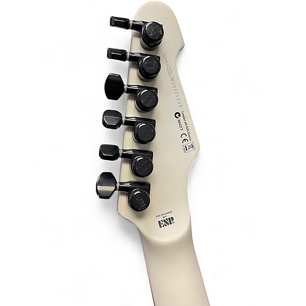 Used ESP LTD Phoenix 200 Arctic Metal White Solid Body