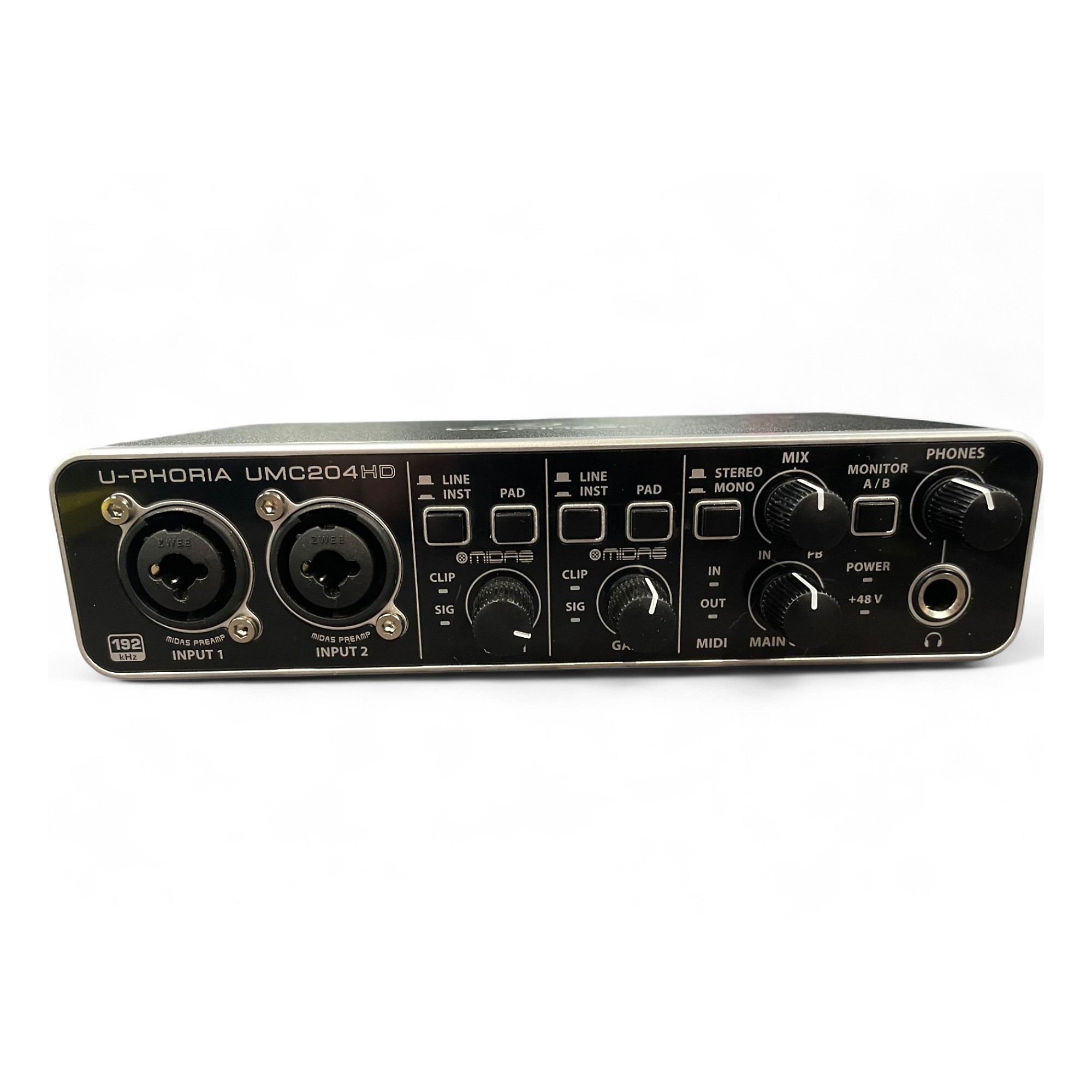 behringer UMC204HD オーディオインターフェース 中古 BEHRINGER UMC204HD（中古）【楽器検索デジマート】