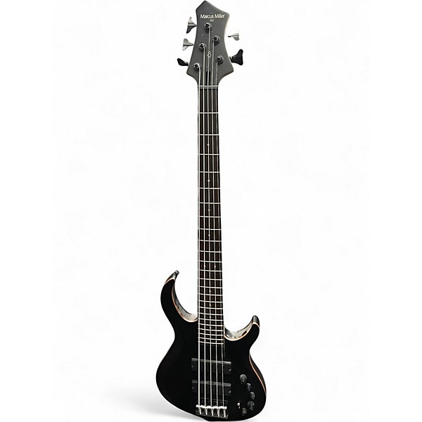 Used Sire Marcus Miller M2 5 String Black Electric Bass Guitar