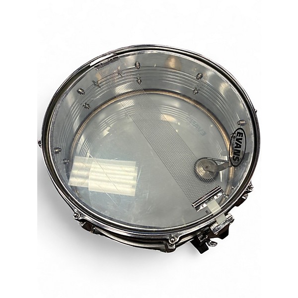 Used Tempro 5.5X14 STEEL SNARE  Chrome Drum
