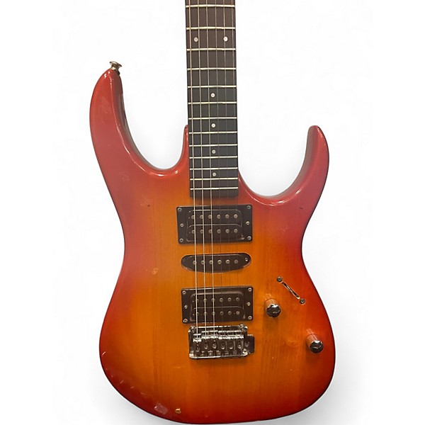 Used 1988 Ibanez RG140 AMBER BURST Solid Body Electric Guitar