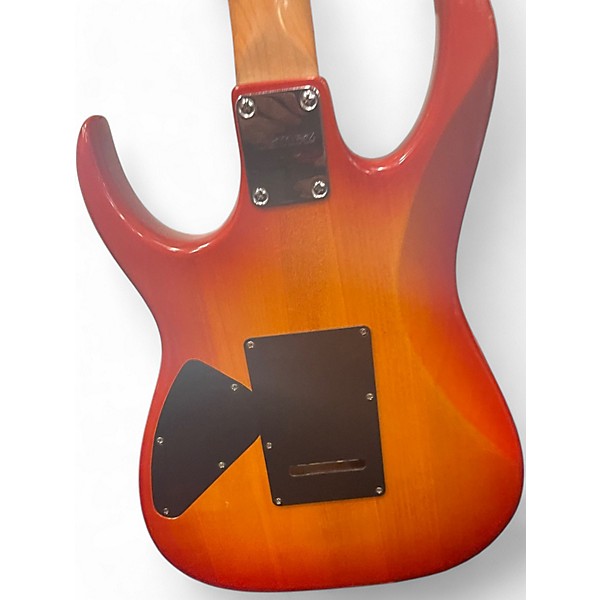 Used 1988 Ibanez RG140 AMBER BURST Solid Body Electric Guitar