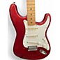 Used Fender Standard Stratocaster Orange Solid Body Electric Guitar thumbnail