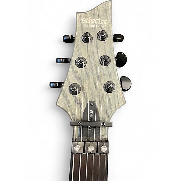 Used Schecter Guitar Research C1 FRS APOCALYPSE RUSTY GREY Solid Body Electric Guitar