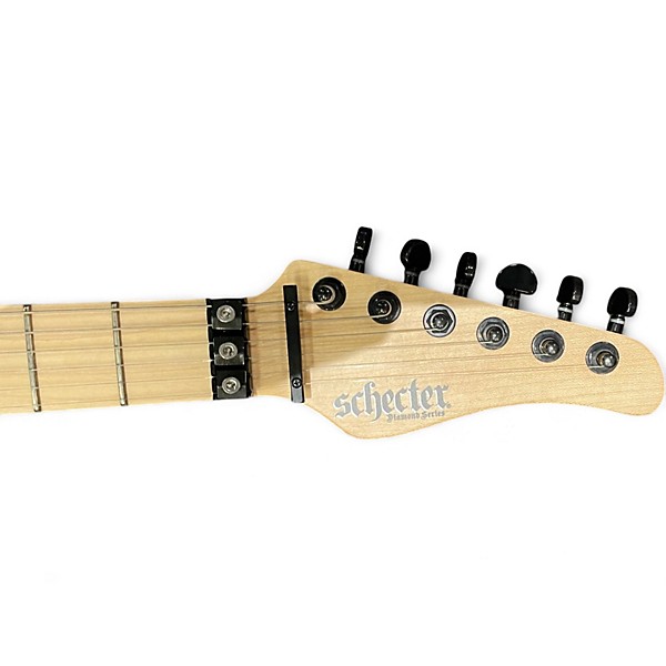 Used Schecter Guitar Research SUN VALLEY SUPER SHREDDER FR SFG BLACK Solid Body Electric Guitar