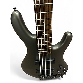 Used Ibanez EDB605 Metallic Gray Electric Bass Guitar