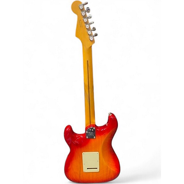 Used Fender American Ultra Stratocaster HSS Plasma Burst Solid Body Electric Guitar
