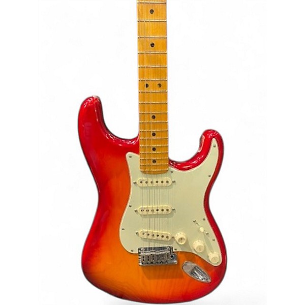 Used Fender American Ultra Stratocaster Plasma Burst Solid Body Electric Guitar