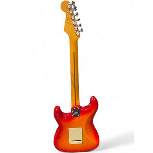 Used Fender American Ultra Stratocaster Plasma Burst Solid Body Electric Guitar