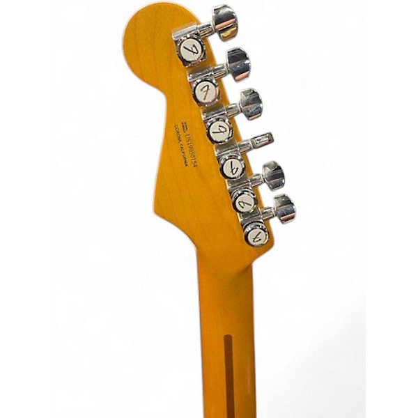 Used Fender American Ultra Stratocaster Plasma Burst Solid Body Electric Guitar