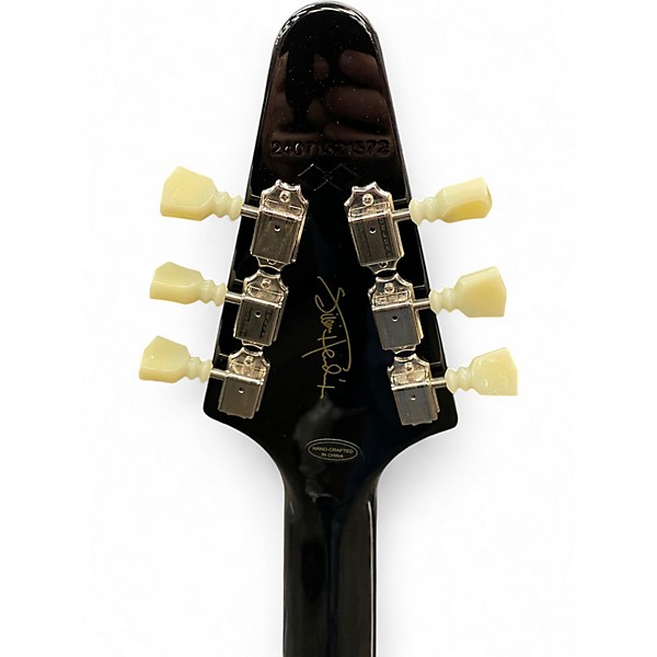 Used Epiphone jimi hendrix "love drops " flying v love drops Solid Body Electric Guitar