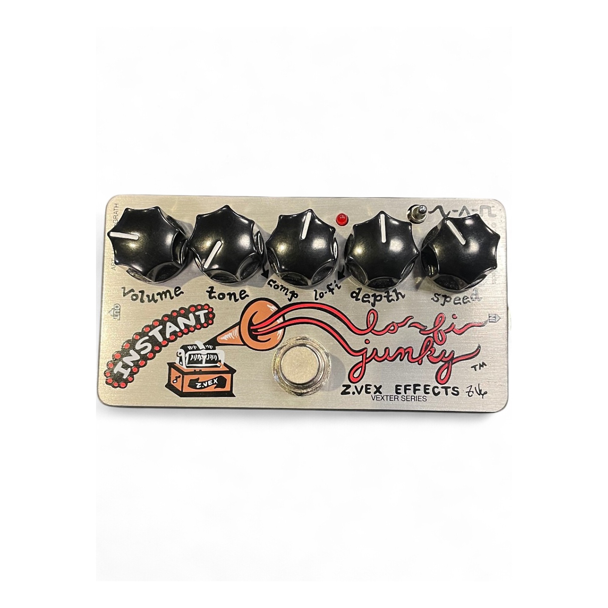 ギター Z.Vex Instant Lo-Fi Junky Vexter Serie Instant Lo-Fi Junky Vertical — ZVEX Effects