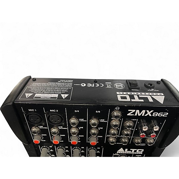 Used Alto ZMX862 6-Channel Unpowered Mixer | Guitar Center