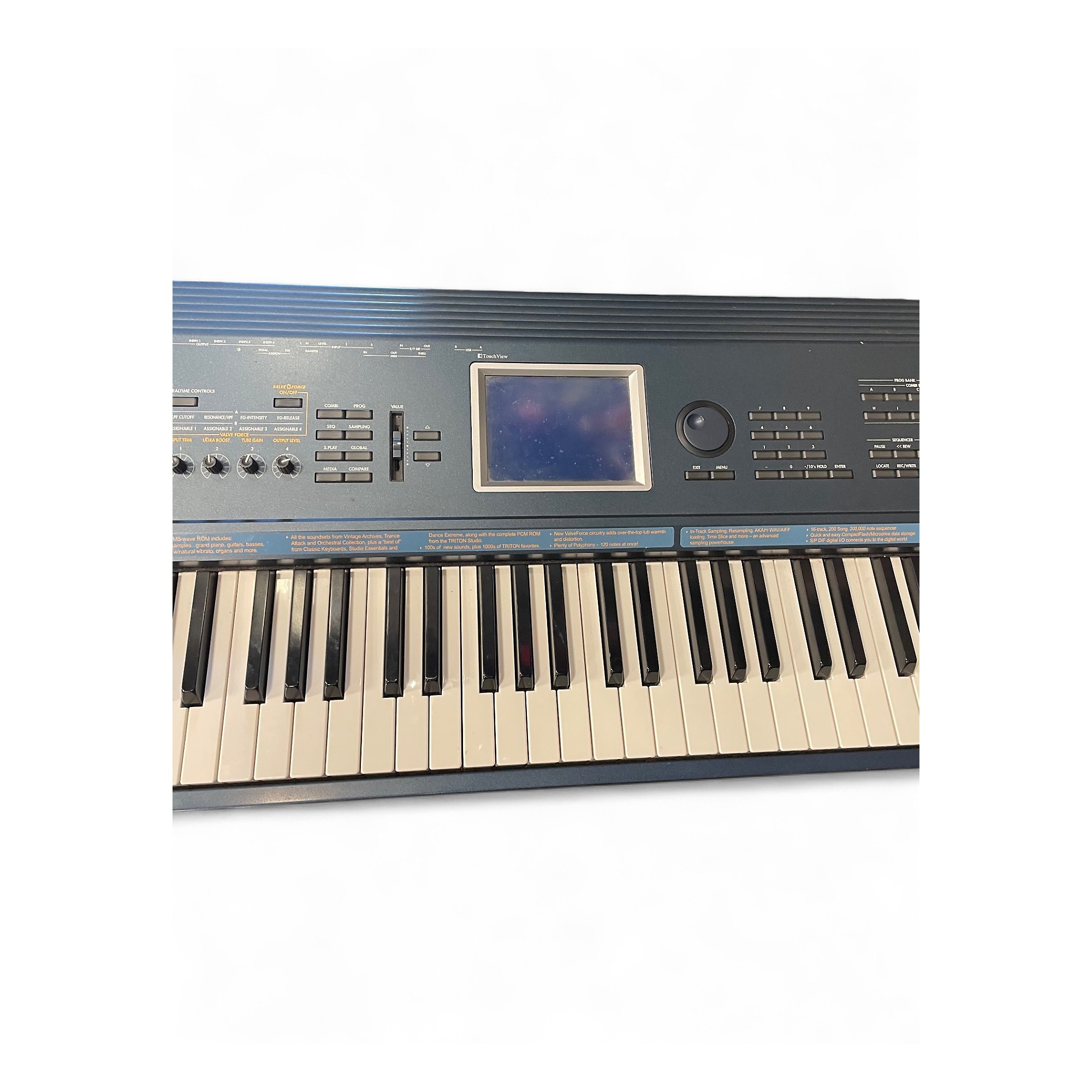 Used KORG Triton Extreme 88 Key Keyboard Workstation