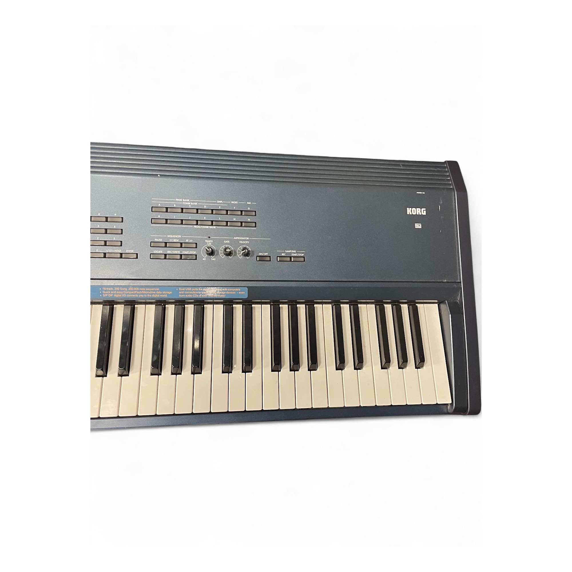 Used KORG Triton Extreme 88 Key Keyboard Workstation