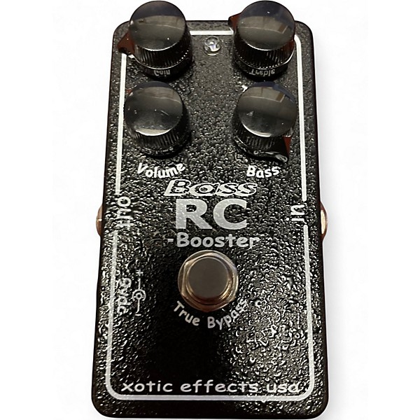 Used Xotic BASS RC BOOSTER Bass Effect Pedal
